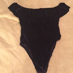 Velvet Trina Turk off the shoulder one piece